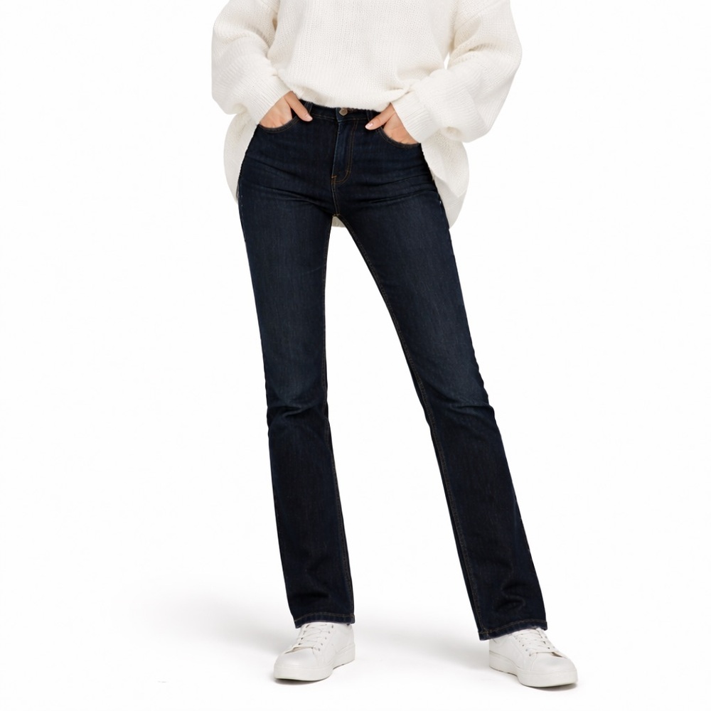 Citizens of Humanity Agnes Mid-Rise Slim Straight Jeans – Size 25